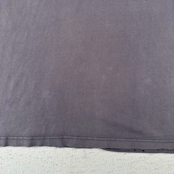 Vtg Y2K Abercrombie‎ Fitch Graphic T Shirt Men's Large Blue Faded Distressed - Picture 10 of 16